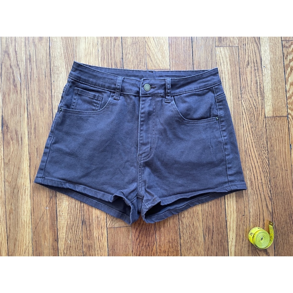 SHEIN High Waist | Solid Denim ~ Brown
